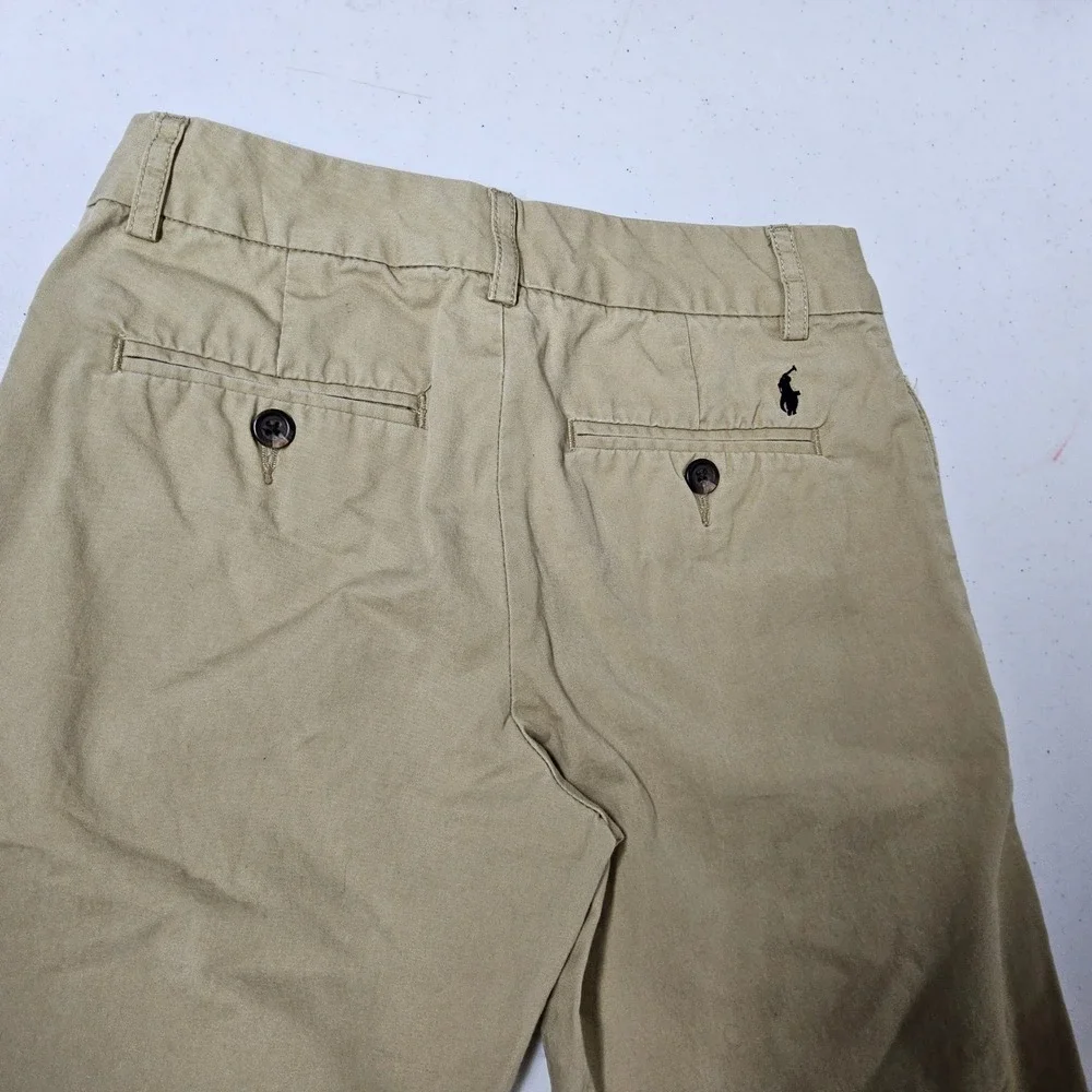 Polo‎ Ralph Lauren Chino Pants Kids Size 10 Tan Khaki Cotton Casual School